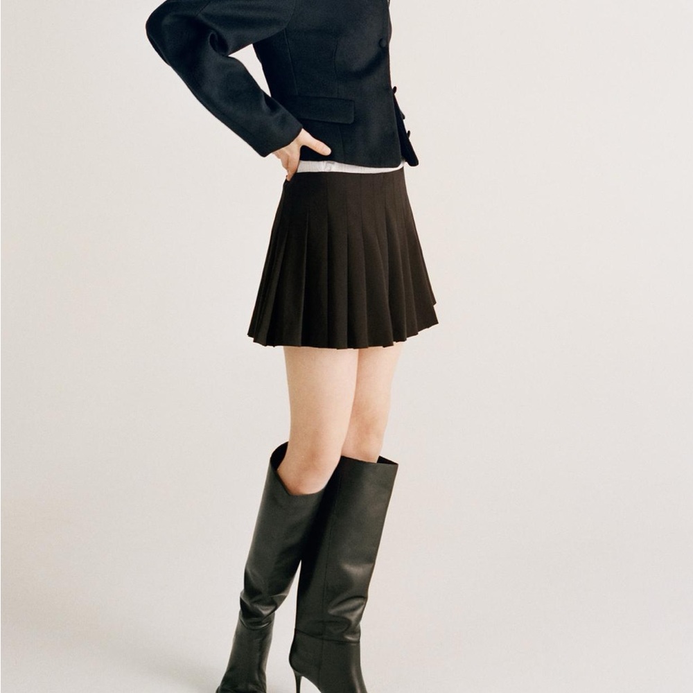 Zara Brown Mini Skirt